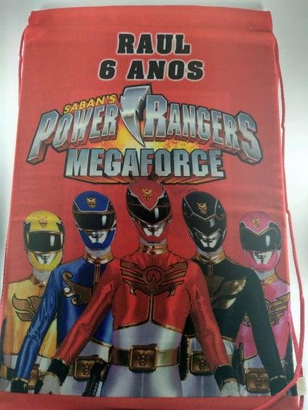 Mochilas power ranger Megaforce