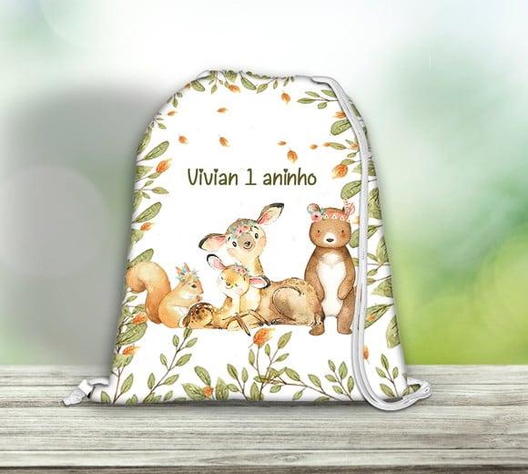 Mochilas Saco Bosque Encantado