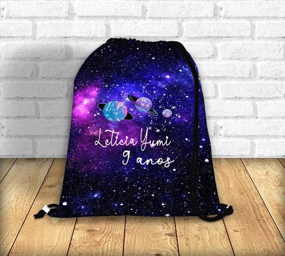Mochilas Tema Galaxia Planeta
