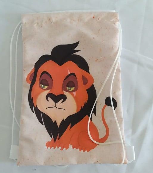 Mochilas Tema Rei Leão Cute