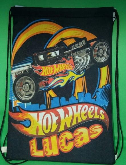 Mochilinhas tema Hot Wheels