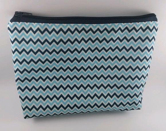 Necessaire - Zig Zag Azul