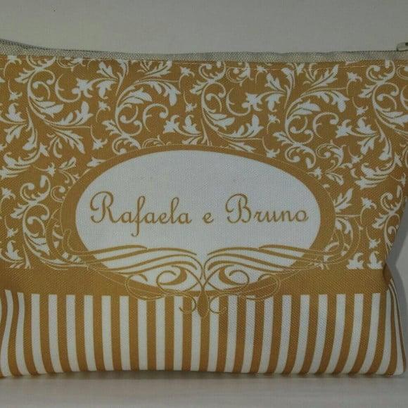 Nécessaire Casamento Dourado