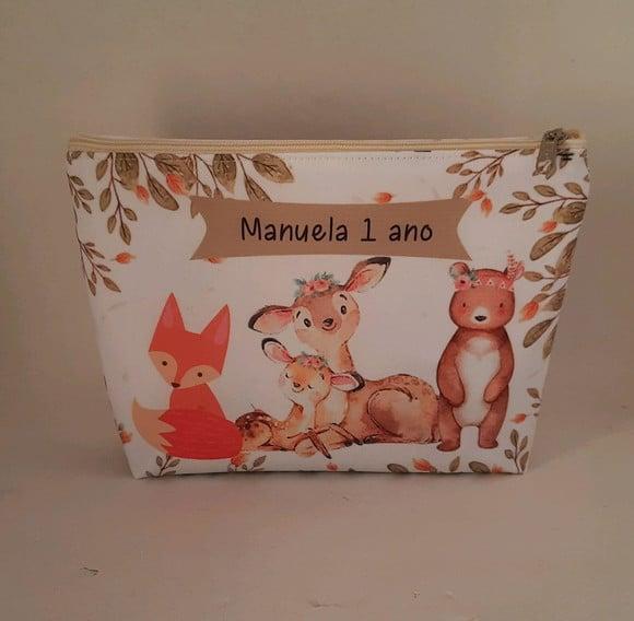 Nécessaire Lembrancinha Bosque Encantado Aniversário