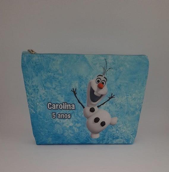 Nécessaire Lembrancinha Frozen Aniversário