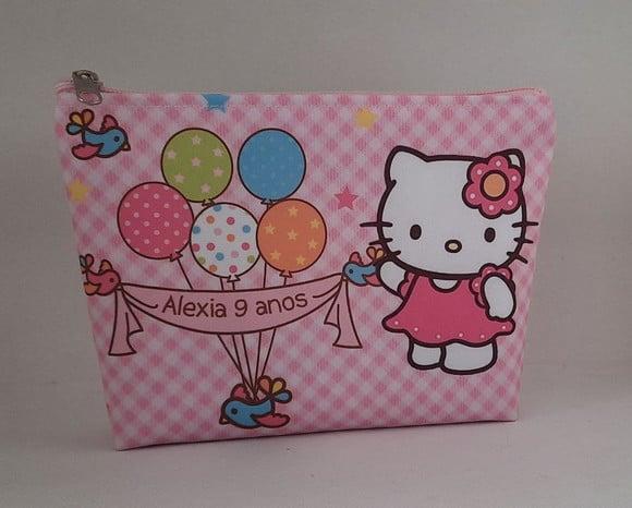Nécessaire Lembrancinha Hello Kitty