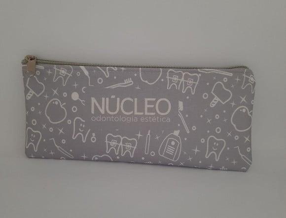 Necessaire Odontologia ou Dentista 24 x 10 cm