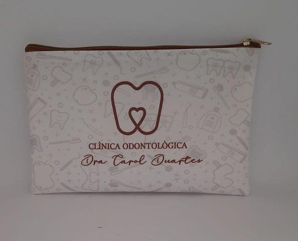Necessaire Odontologia ou Dentista 21 x 14 cm