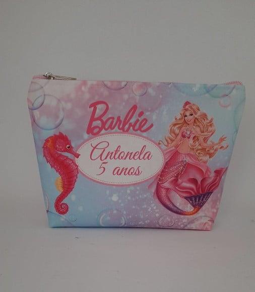 Nécessaire Personalizada Barbie a Sereia