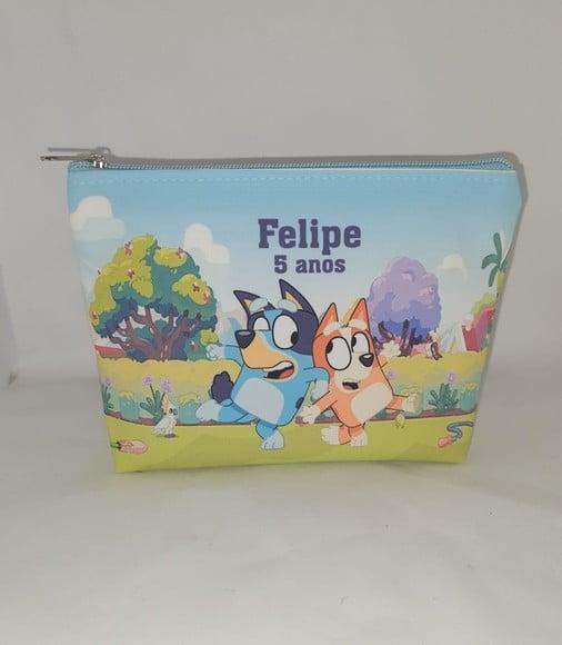 Necessaire Personalizada Bluey e Bingo