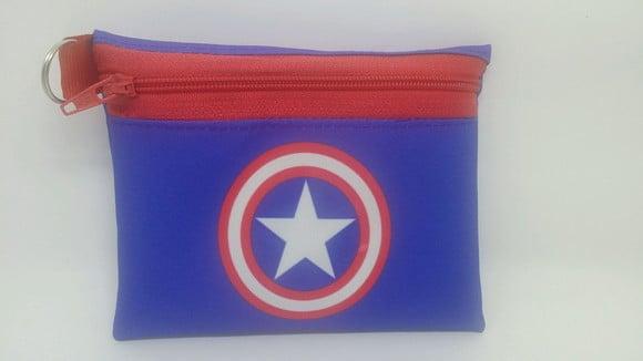 Porta moedas Capitão Américas