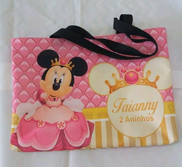 Sacolas Minnie Realeza 30x30