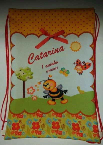 Sacolas ou Mochilas Jardim Encantado