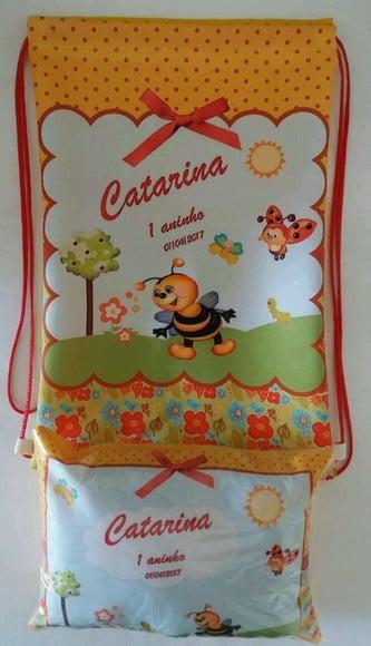 Sacolas ou Mochilas Jardim Encantado