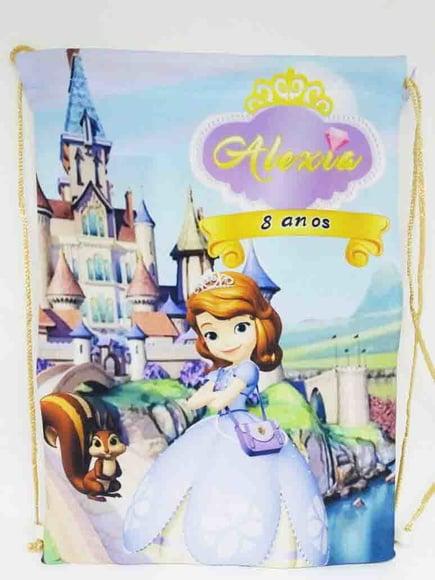 Sacolas ou Mochilas Princesa Sofia