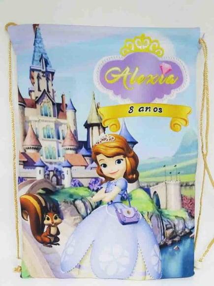 Sacolas ou Mochilas Princesa Sofia