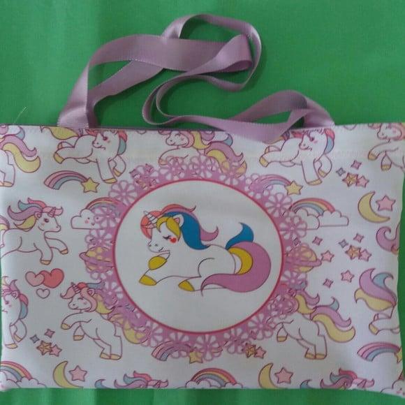 Sacolas personalizada Unicornio
