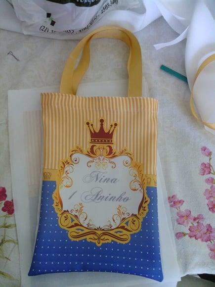 Sacolas Príncipe e Princesa (Realeza)