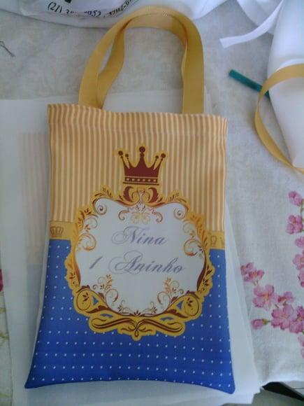 Sacolas Príncipe e Princesa (Realeza)