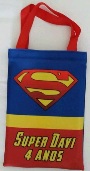 Sacolas Super man - Super Homem
