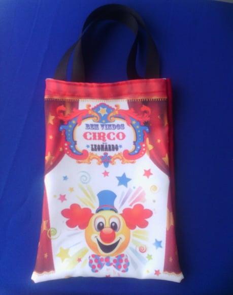 Sacolas Tema Circo