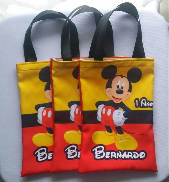Sacolas Tema Mickey