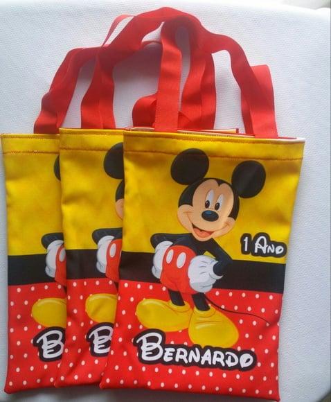 Sacolas Tema Mickey