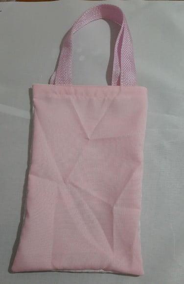 Sacolinha Tema Circo Rosa