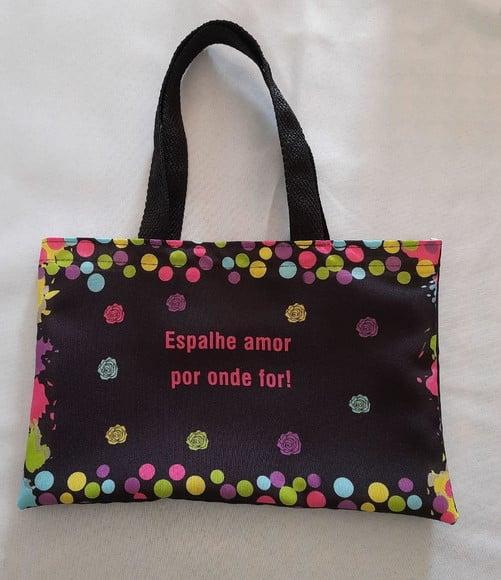 Sacolinhas Surpresa Personalizada de Tecido Tema Néon