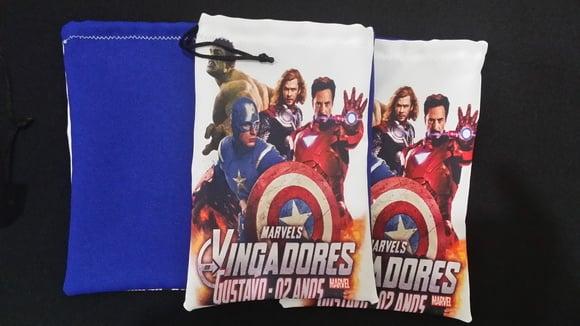 Saquinhos Perosnalizados vingadores 2