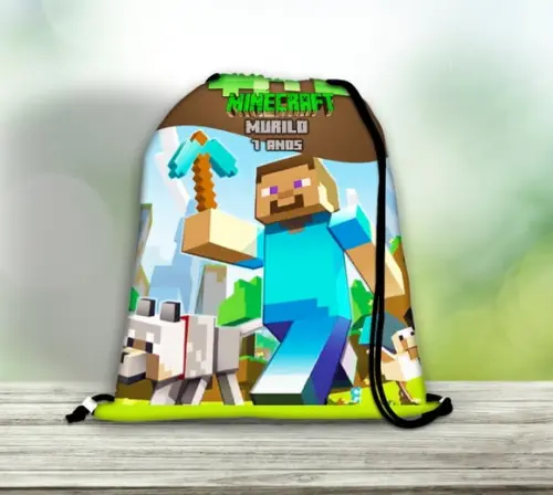 10 Mochilas Tema Minecraft