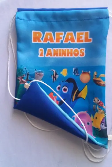 10 mochilas ou sacolas Nemo