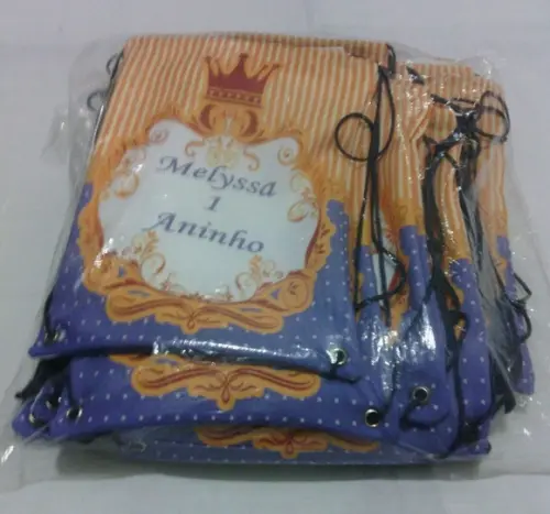20 Mochilas Realeza Principie e Princesa