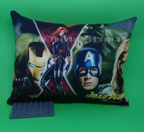 Almofadas 15X20 Tema Vingadores 2