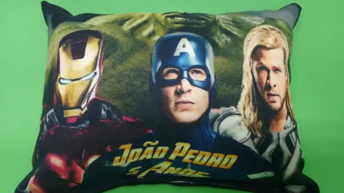 Almofadas 15X20 Tema Vingadores