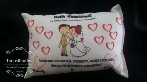 Almofadas 20X30 Tema CASAMENTO