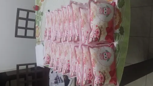 Almofadas 30x20 Tema Coruja PERSONALIZAD