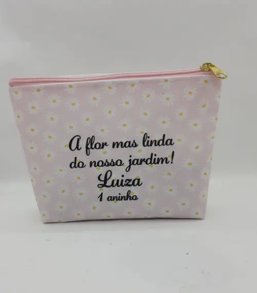 Bolinha Nécessaire Floral Margarida