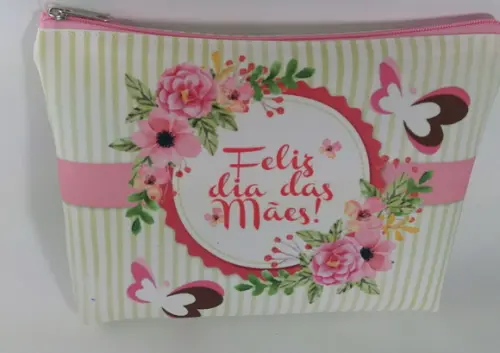 Bolsinha Nécessaire - Floral Dia das Mãe
