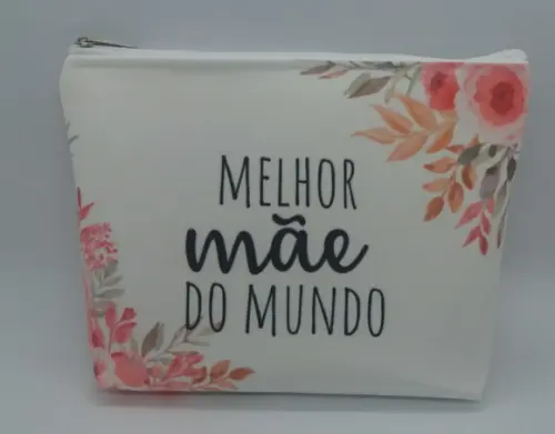 Bolsinha Nécessaire - Floral Dia das Mãe