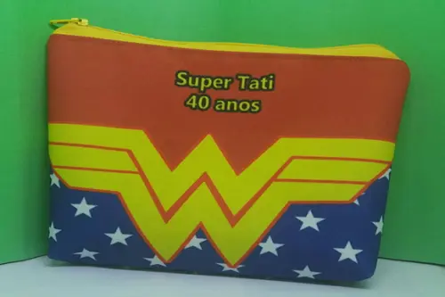 Bolsinha Necessaire - Mulher Maravilha