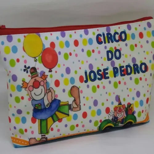 Bolsinha Nécessaire - Tema Circo