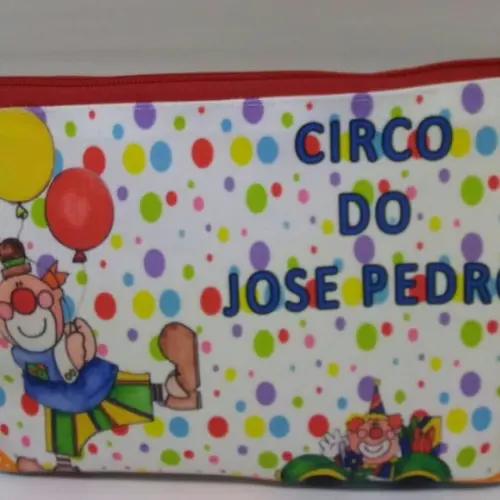 Bolsinha Nécessaire - Tema Circo