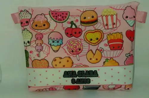 Bolsinha Necessaire Hawaii emoji