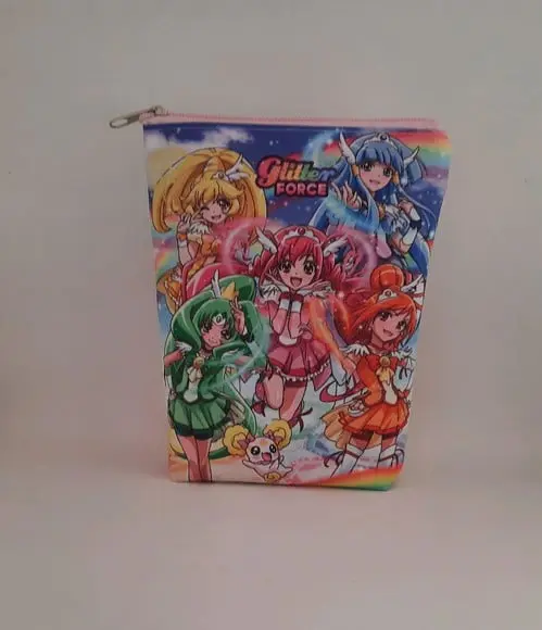 bolsinha necessaire glitter force