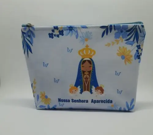 Bolsinha Nécessaire Nossa Senhora Aparecida Lembrancinha