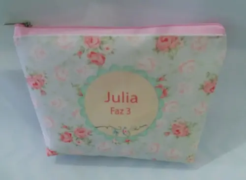 Bolsinhas Necessaire Jardim encantado