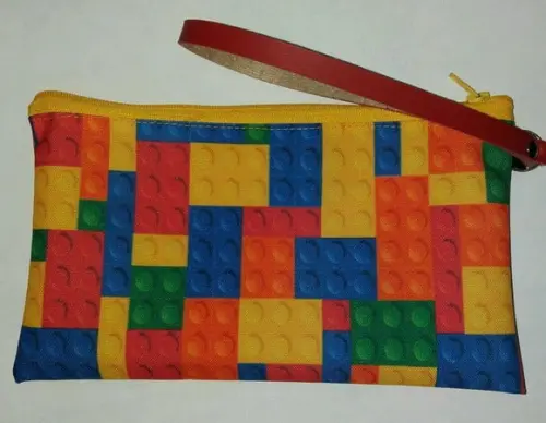 Carteira Porta Celular Tema Lego