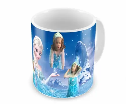 Canecas Frozen QQ tema Fazemos