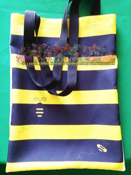 Eco bag 29X40 Abelinhas